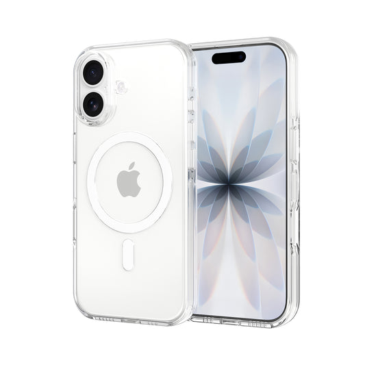 High Quality Clear Cover With Magnets for iPhone 17 Transparent