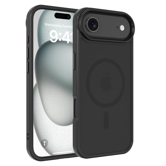 High Quality Phone Cover with Grip Pattern Smoothly Touching Case  for iPhone  17 Air Black