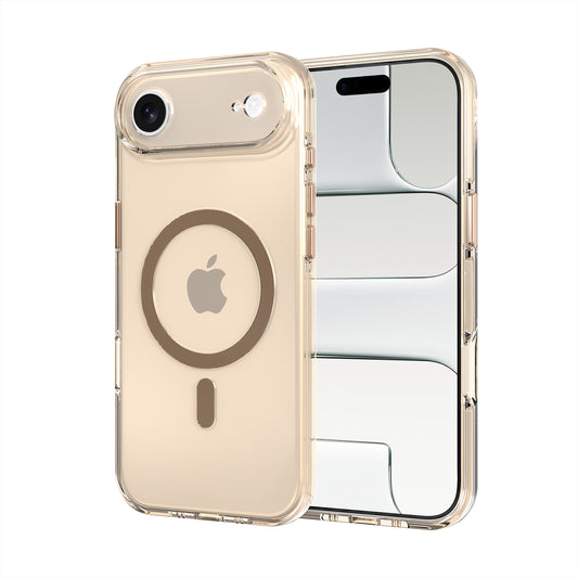High Quality Clear Cover With Magnets for iPhone 17 Air Yellow