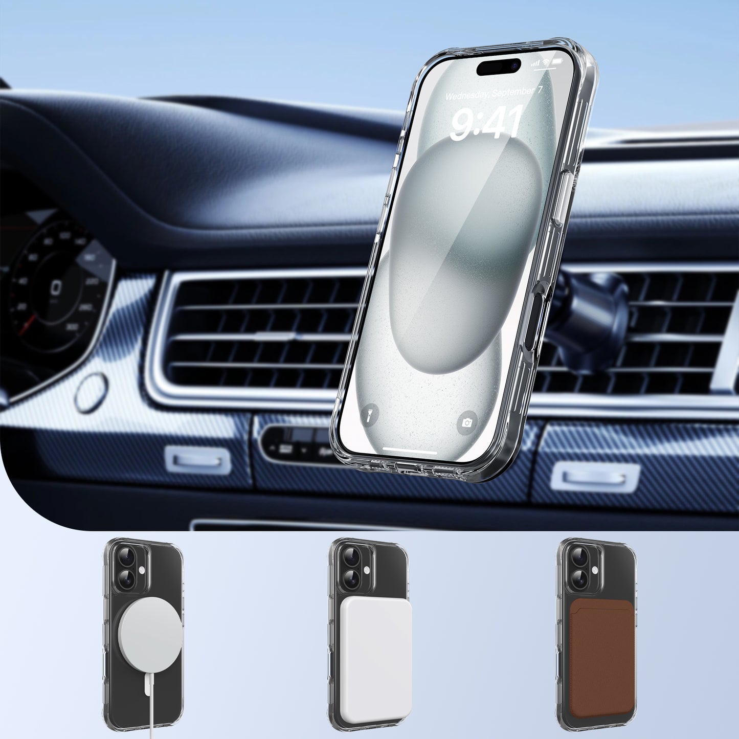 Air Cushion Corners High Transparence Cover for iPhone 17