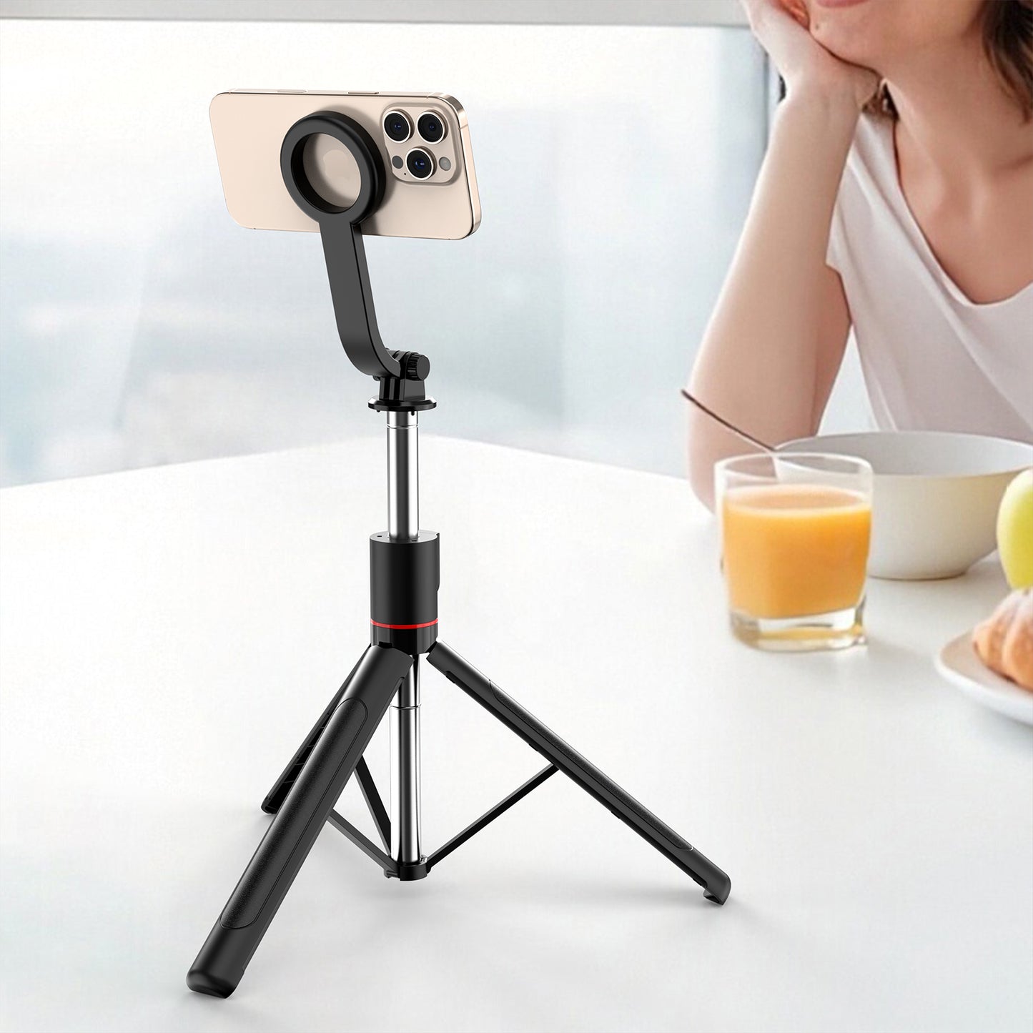 68 inches Selfie Stick Tripod With Remote Control Competible with iPhone ,Android