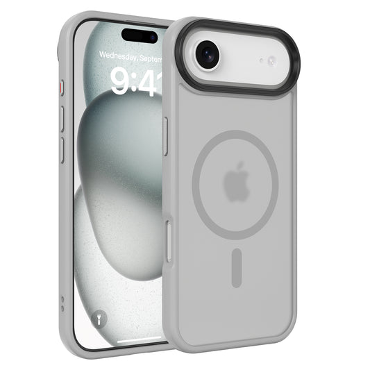 High Quality Phone Cover with Grip Pattern Smoothly Touching Case  for iPhone  17 Air Grey