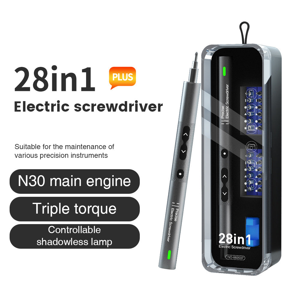 28-in-1 precision electric screwdriver Hight-orque smart upgraded version