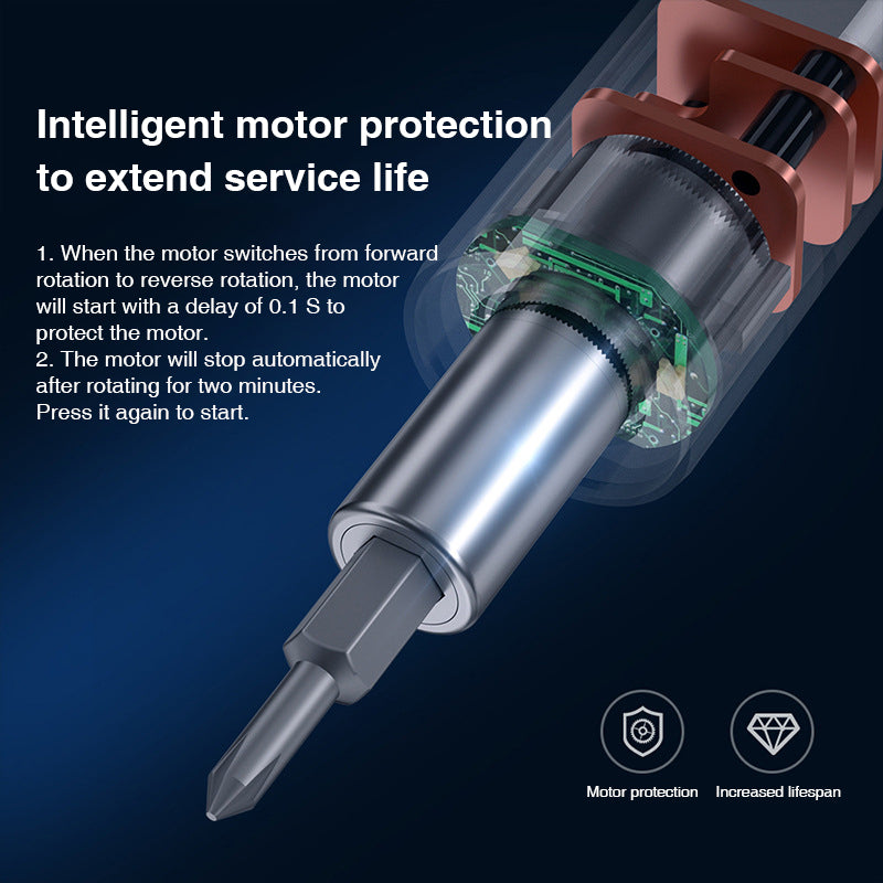 Mini 28-in-1 electric screwdriver combination set