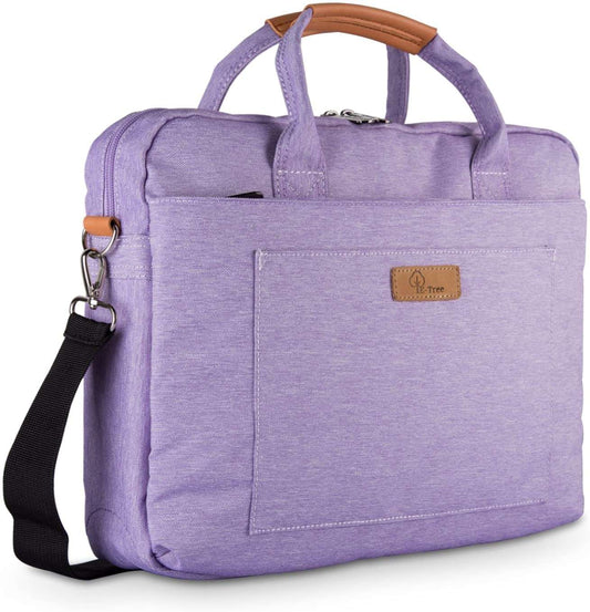 E-Tree Purple 15.6 Inch Laptop Bag Regal Protect and Carry with Style