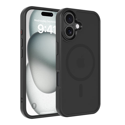 High Quality Phone Cover with Grip Pattern Smoothly Touching Case  for iPhone  17 Black