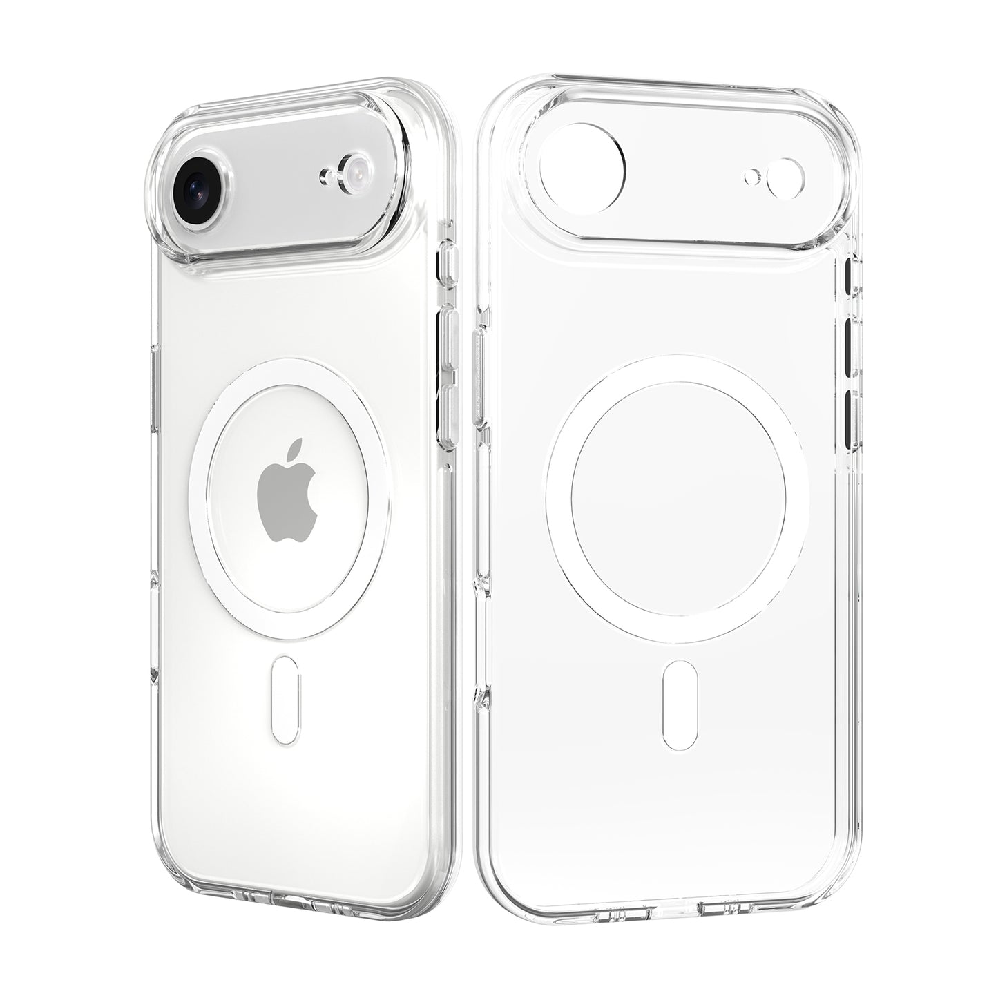 High Quality Clear Cover With Magnets for iPhone 17 Air Transparent