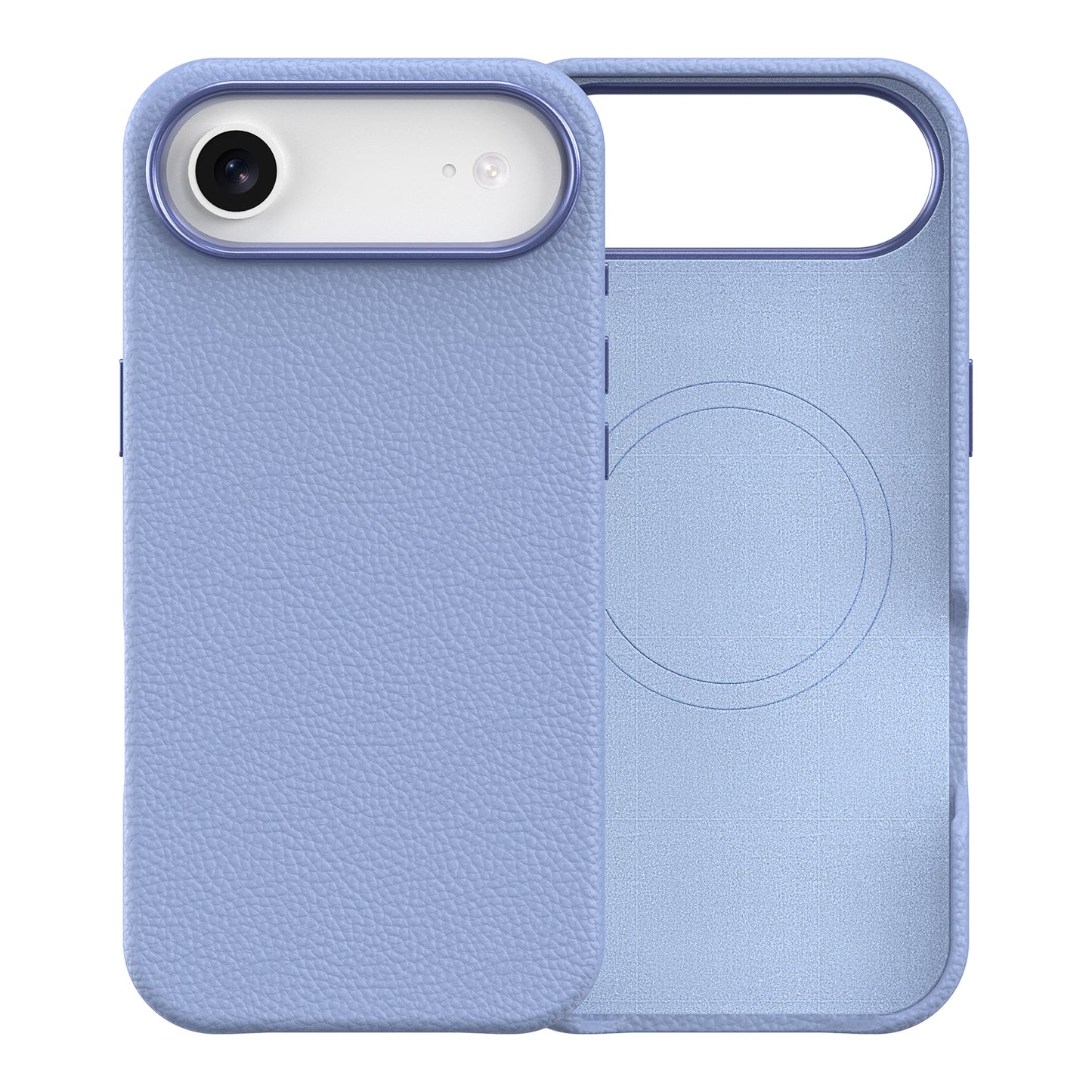 Vegan Leather Cover for iPhone 17 Air Lavendar