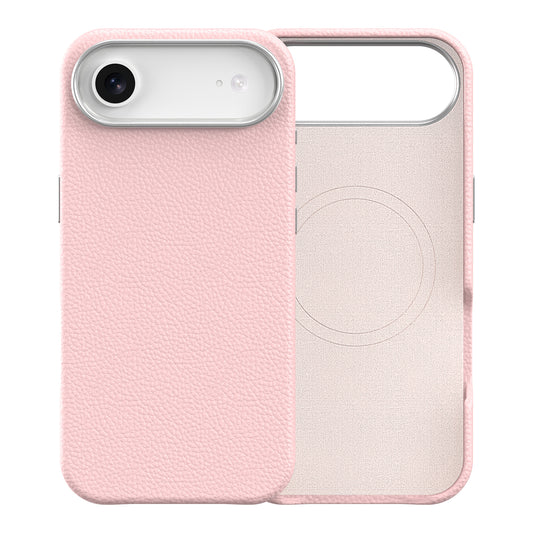 Vegan Leather Cover for iPhone 17 Air Pink