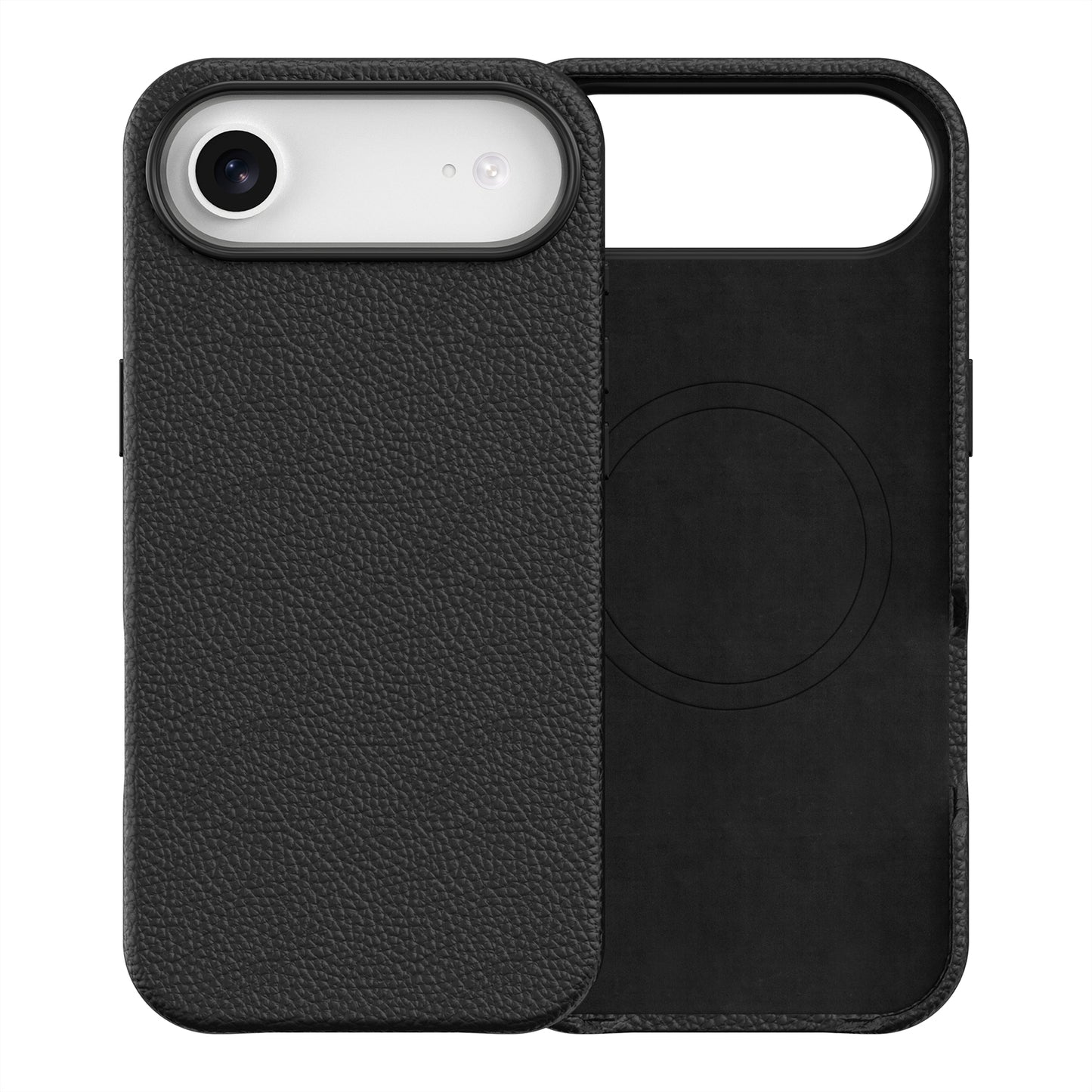 Vegan Leather Cover for iPhone 17 Air Black