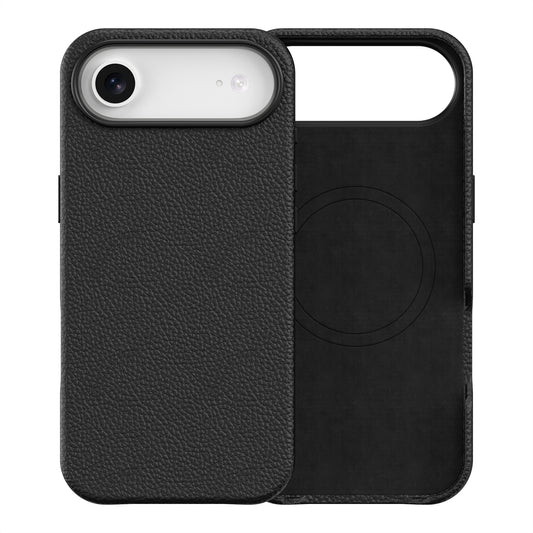 Vegan Leather Cover for iPhone 17 Air Black