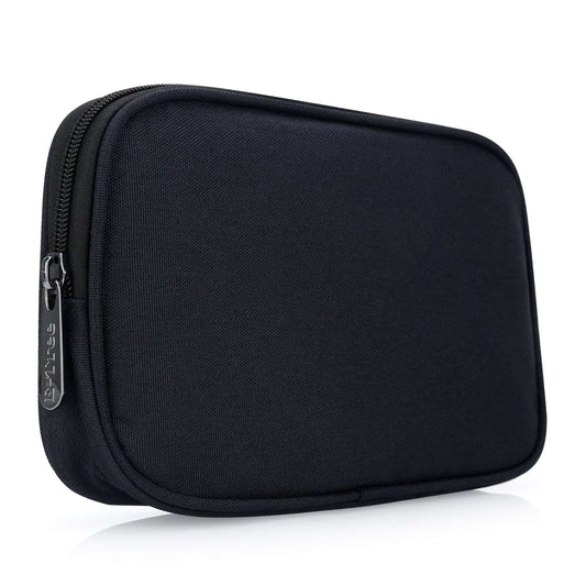 E-Tree 10.7 inch Black Tech Organizer, Multiple Storage Mesh Pockets for Cable, Cord, Charger, Power Bank, Airpods
