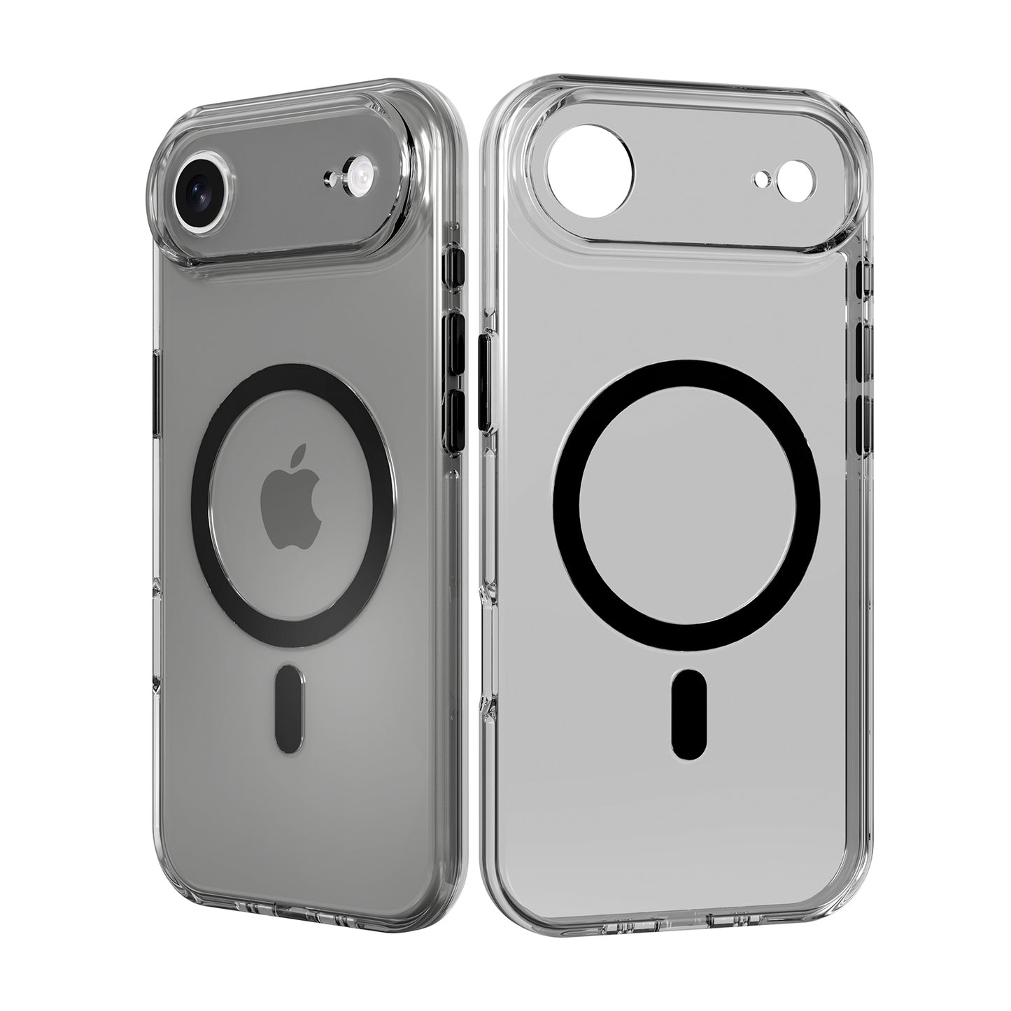 High Quality Clear Cover With Magnets for iPhone 17 Air Smoke