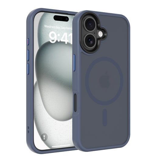 High Quality Phone Cover with Grip Pattern Smoothly Touching Case  for iPhone  17 Blue
