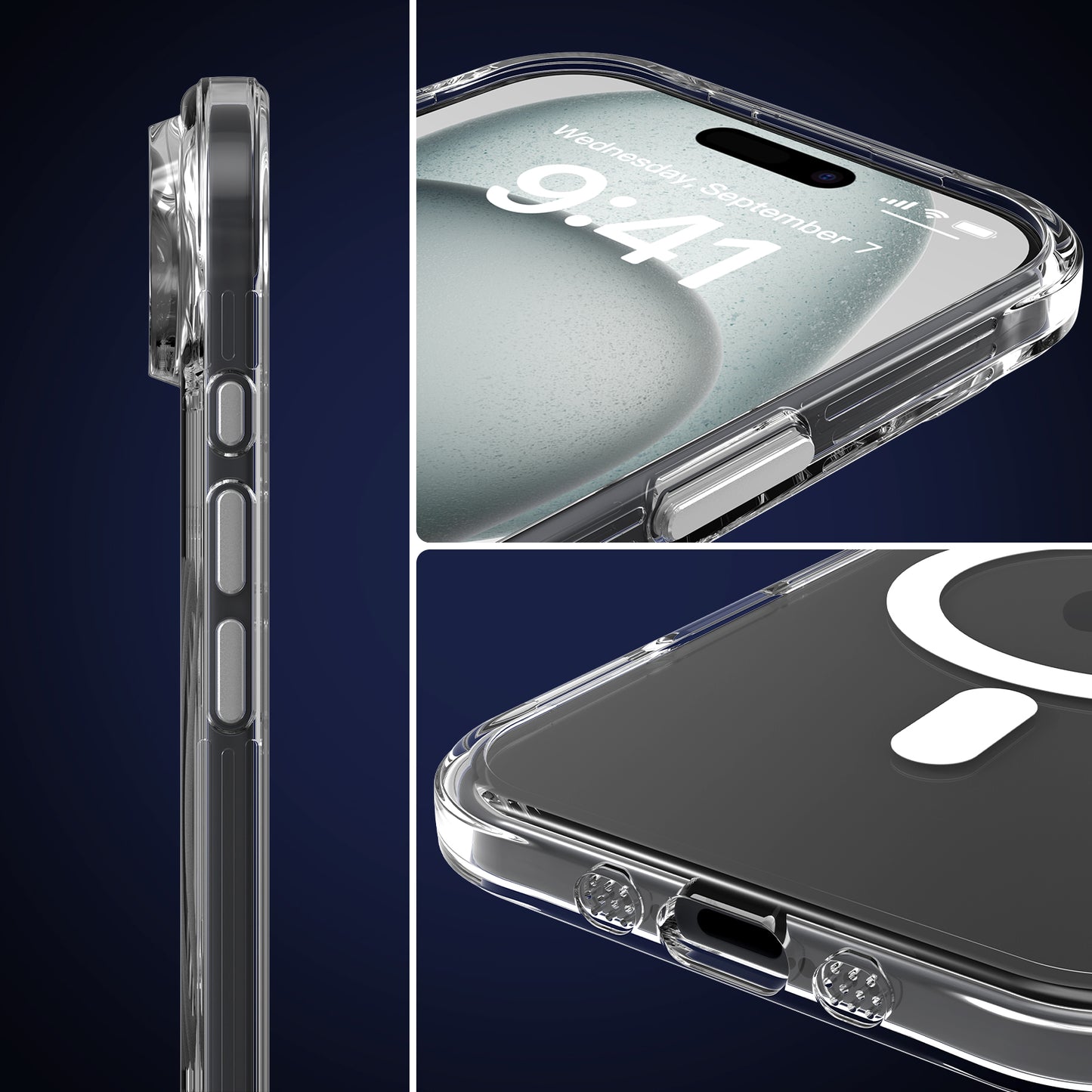 Air Cushion Corners High Transparence Cover for  iPhone  17 Air