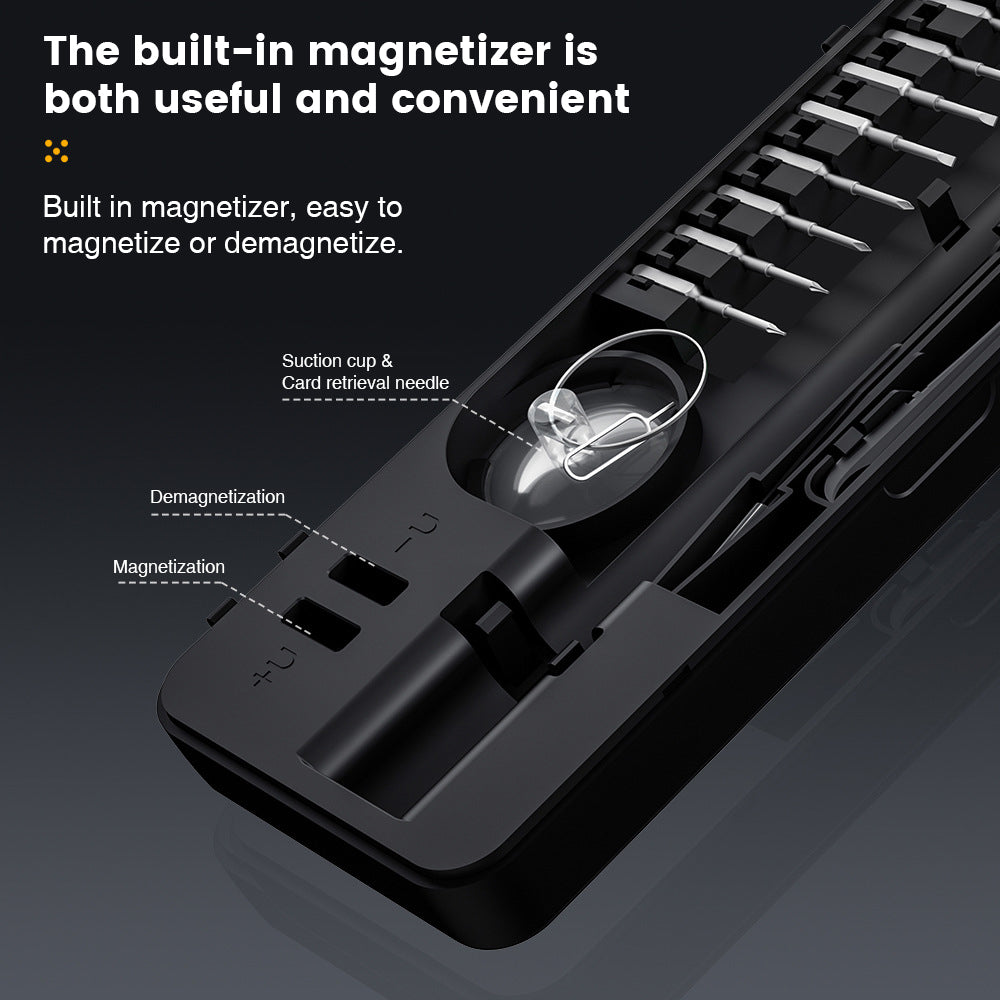 Mini 58-in-1 digital display small electric screwdriver portable screwdriver set