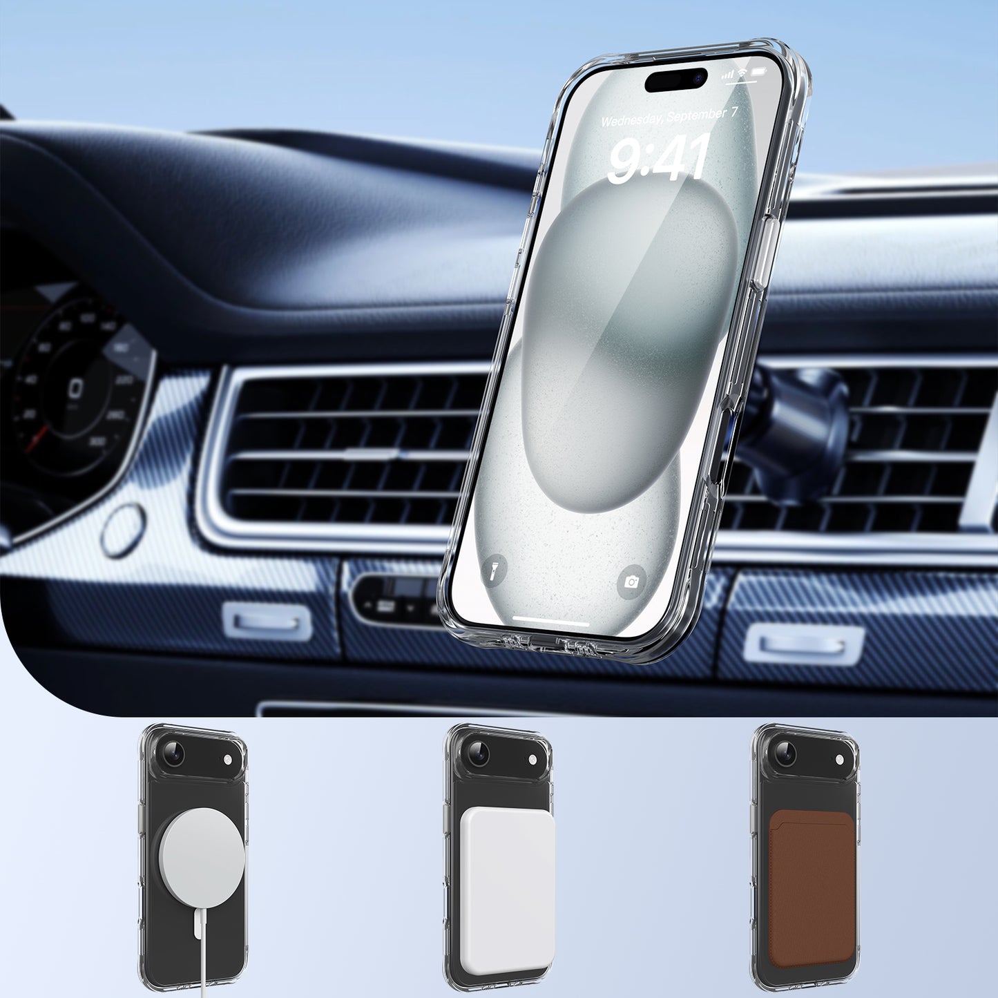 Air Cushion Corners High Transparence Cover for  iPhone  17 Air