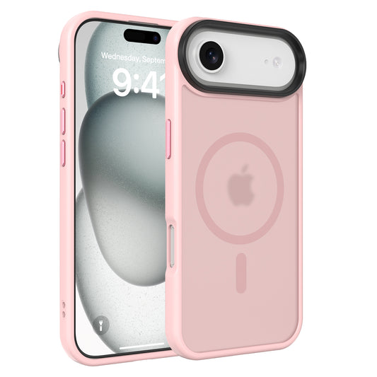 High Quality Phone Cover with Grip Pattern Smoothly Touching Case  for iPhone  17 Air Pink