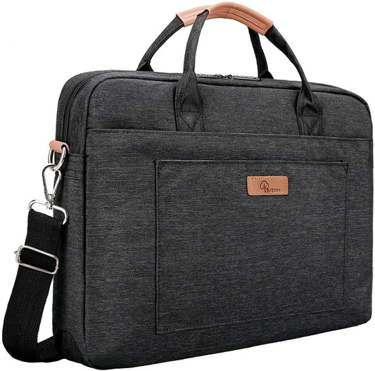 E-Tree Black 15.6 Inch Laptop Bag Stylish Versatile Travel Companion